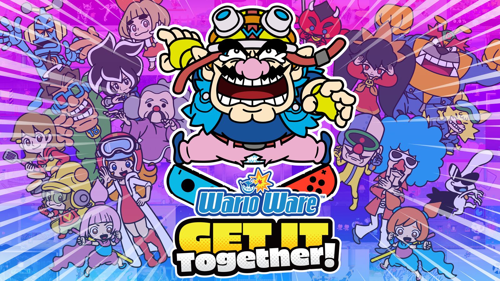 WarioWare Get It Together Artwork