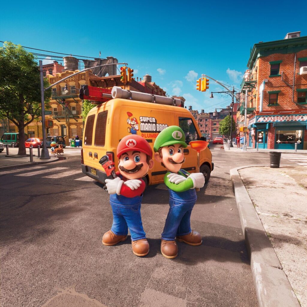 The Super Mario Bros Movie Poster (Brooklyn version)