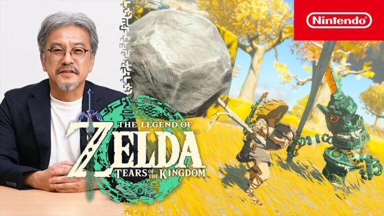 Aonuma Plays Tears of the Kingdom