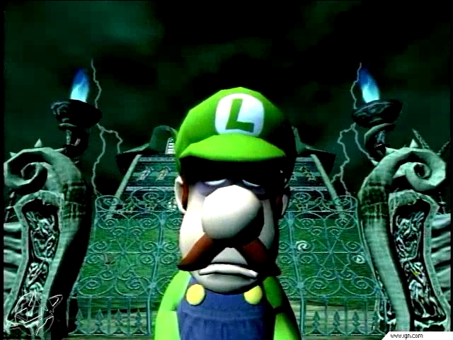 Luigi's Mansion Beta Game Over