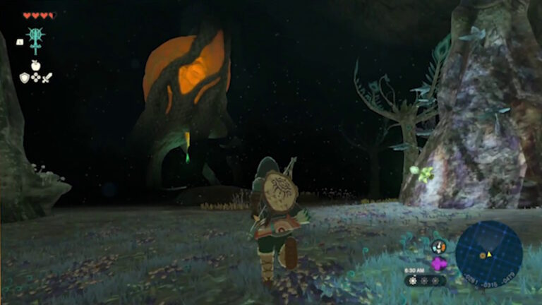 Spooky Underground Forest