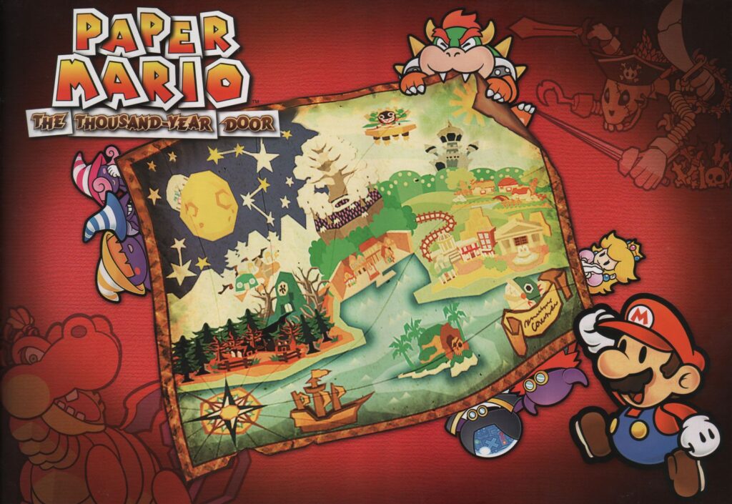 Paper Mario: The Thousand Year Door Poster Artwork