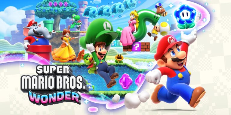 Super Mario Bros Wonder Key Art