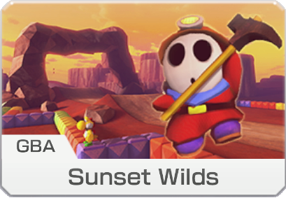 Sunset Wilds Icon from Mario Kart 8 Deluxe