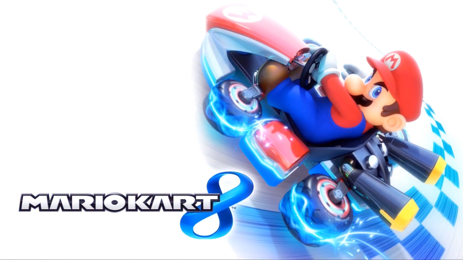 Mario Kart 8 Title Screen