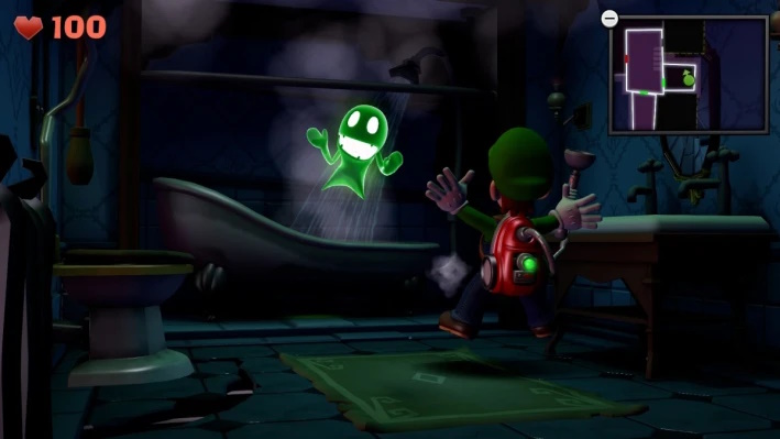 Luigi's Mansion Switch Screenshot