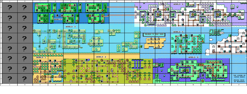 Super MarioBros 3 Map Concept