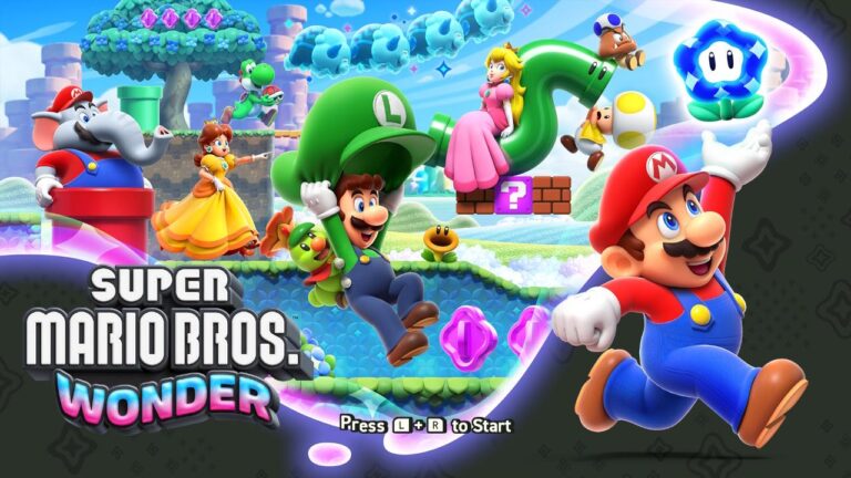 Super Mario Bros Wonder Title