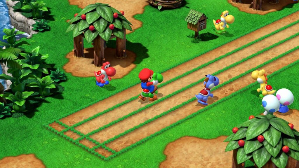 Yo'ster Isle Screenshot Mario RPG
