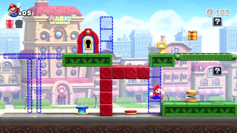 Mario 64 Mario in Mario vs DK