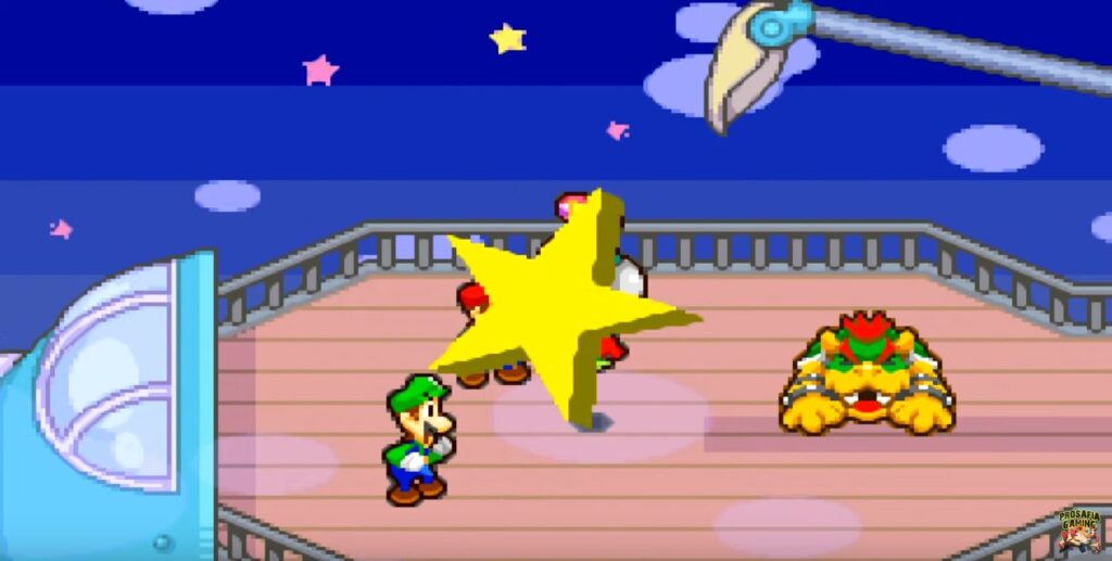 Mario & Luigi Battle Animation