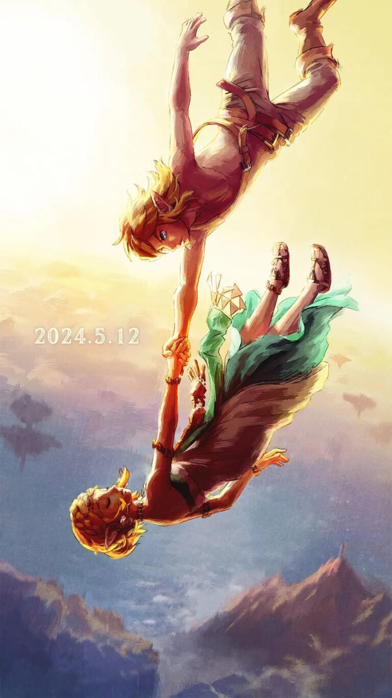 Zelda Tears of the Kingdom Anniversary Artwork