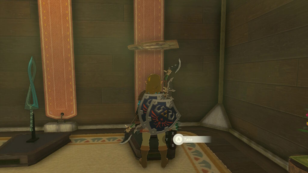 Uncollectable Torch On A Weapon Stand