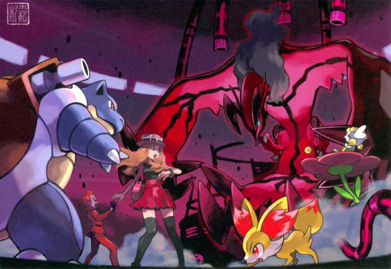 Pokemon X and Y artwork