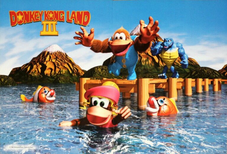 Donkey Kong Land 3 Pier Artwork