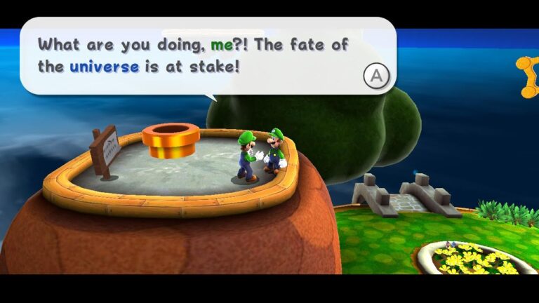 New Luigi Dialogue