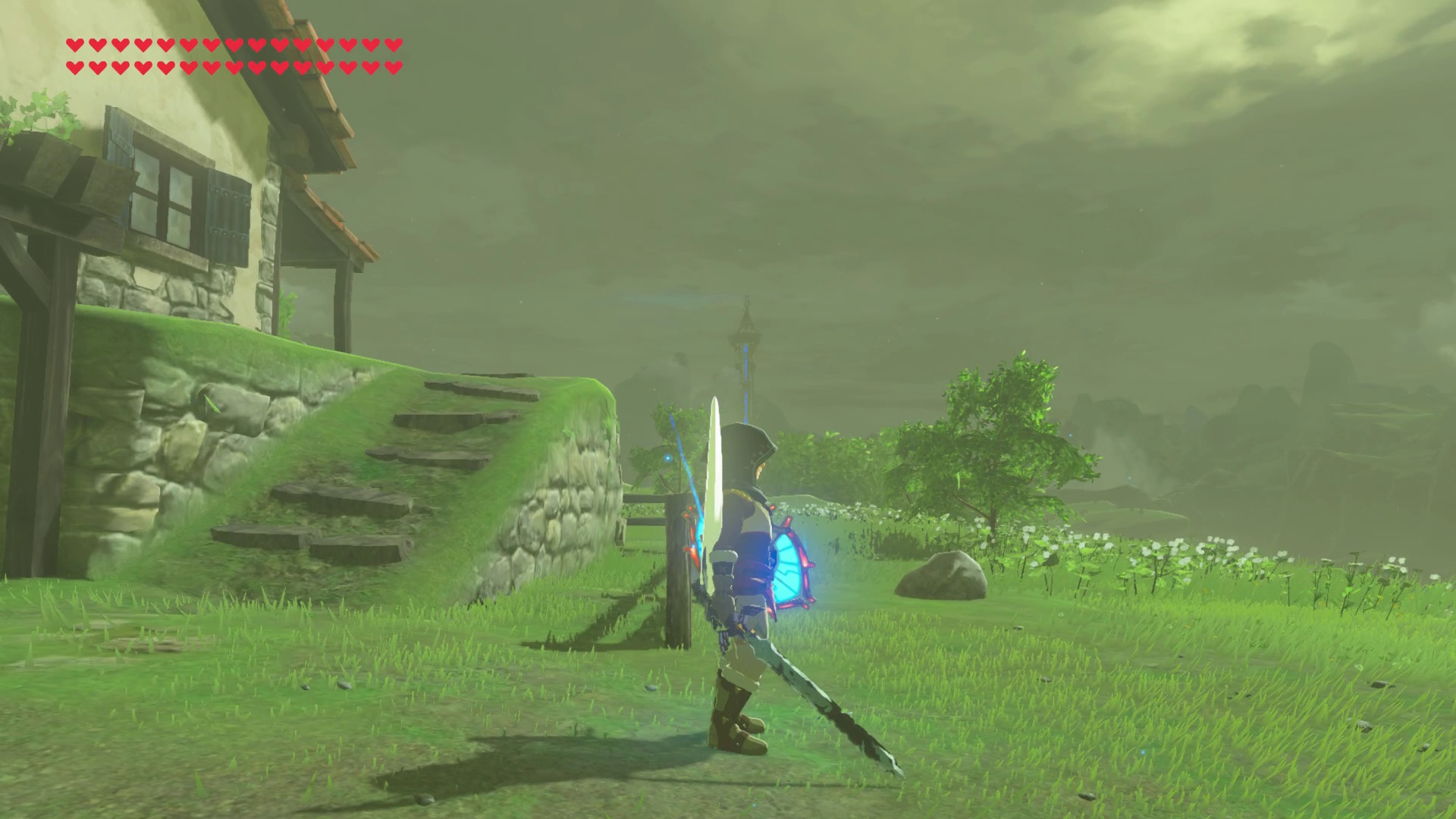 Link With Damaged Master Sword