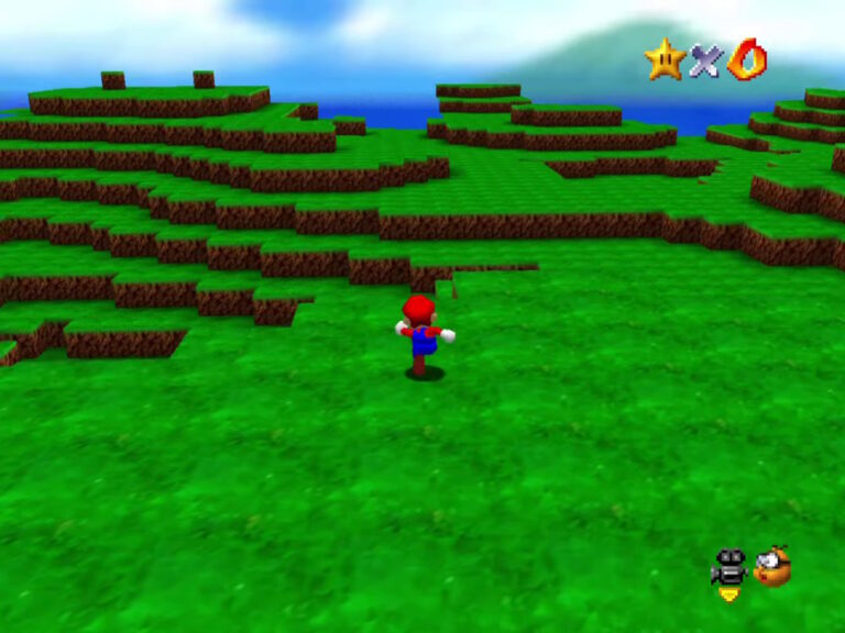 Minecraft in Mario 64