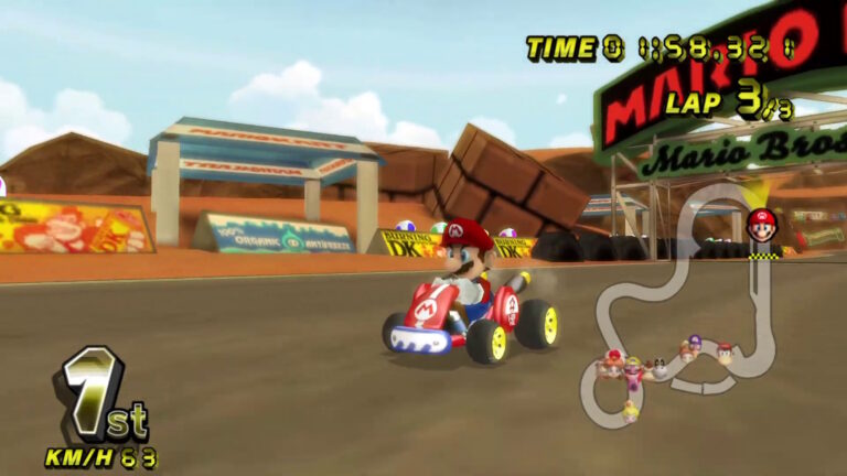 Mario Kart Wii Mario Bros Circuit