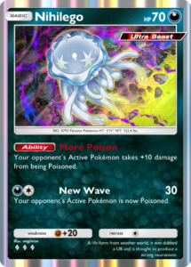 Pokemon TCG Pocket Nihilego Card