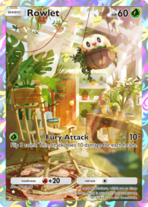 Pokemon TCG Pocket Rowlett Card