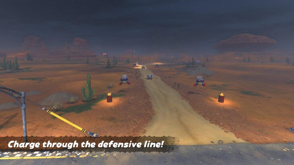 A mission in free-roam