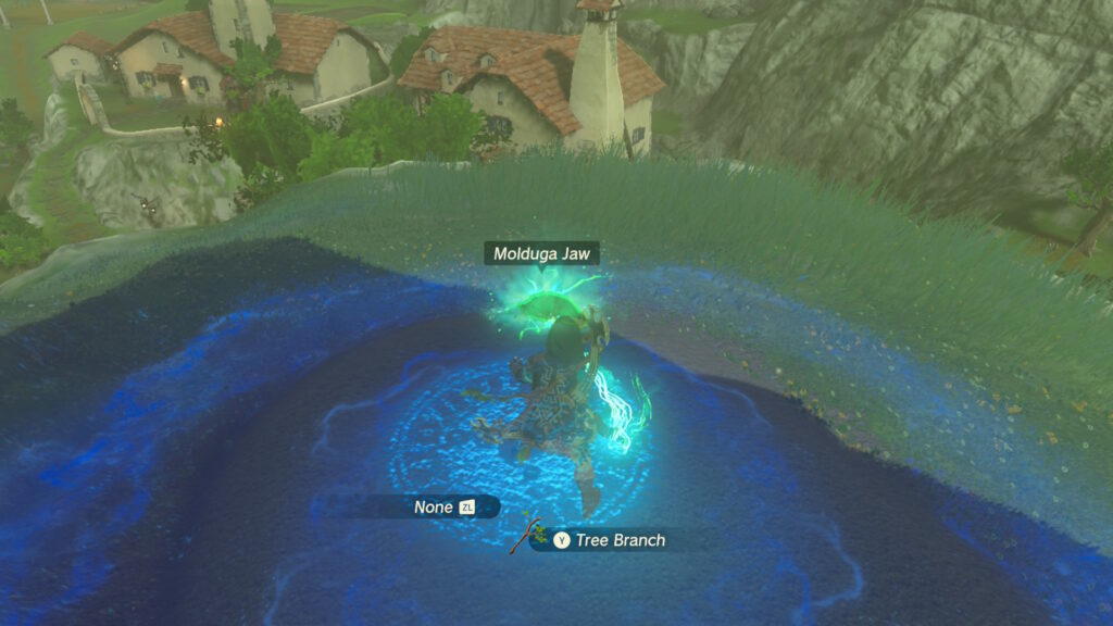 Fuse material to donor weapon