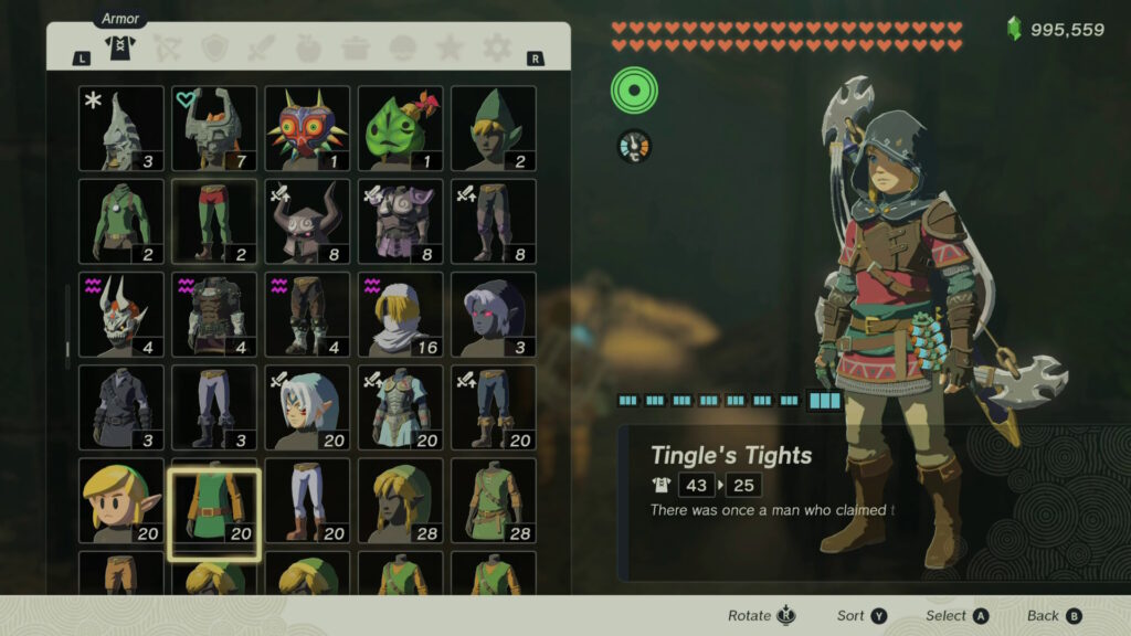 Max Hearts and Stamina