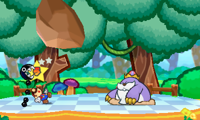 Paper Mario Beta Battle
