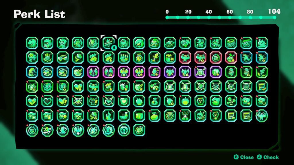 All Emerald Rush Perks