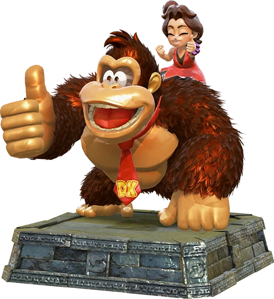 DK & Pauline Statue