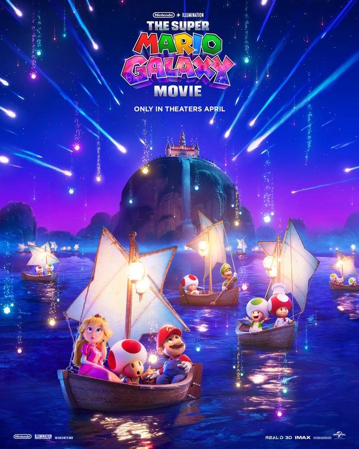 The Super Mario Galaxy Movie Poster