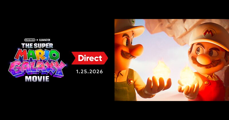 Super Mario Galaxy Movie Direct Announcement