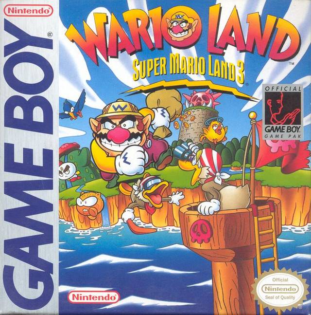 Wario Land: Super Mario Land 3 Box Art