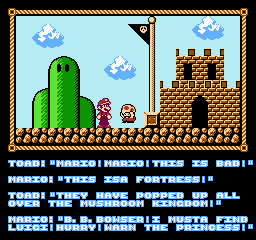 Mario Memories Cutscene