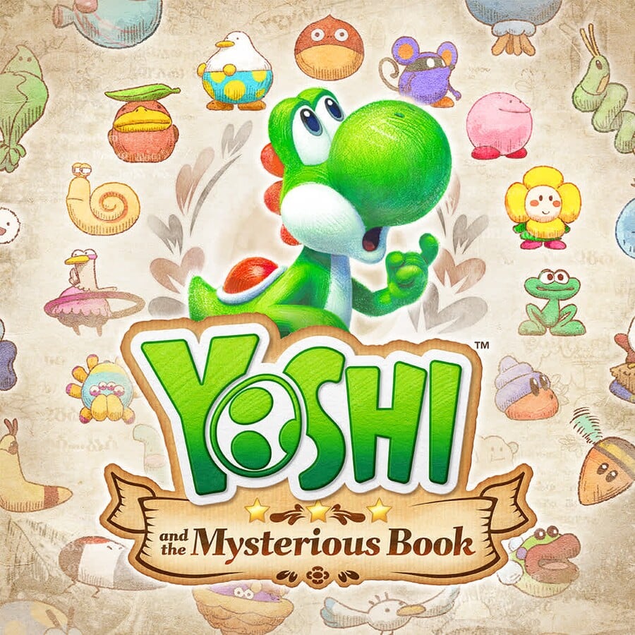 Yoshi & The Mysterious Book Artwork