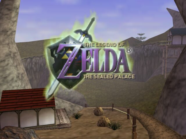 The Legend of Zelda: The Sealed Palace Title Screen