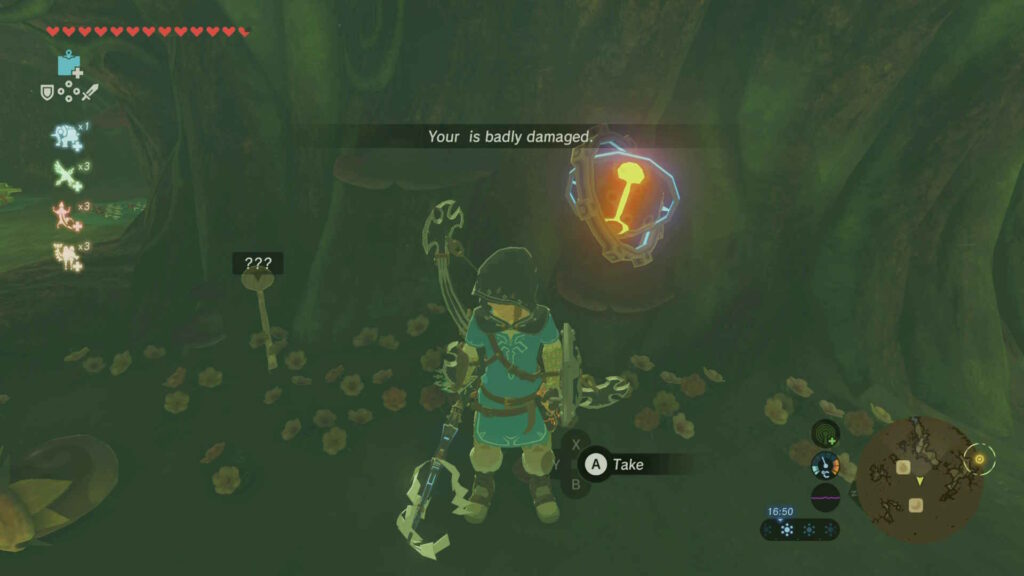 Giant Ancient Core Stuck in Deku Tree