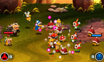 Cavi Cape Chaos level in Bowser Jr's Journey