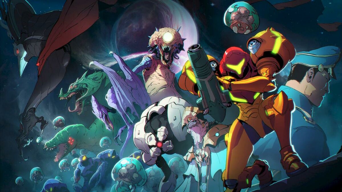 Metroid Series Artwork