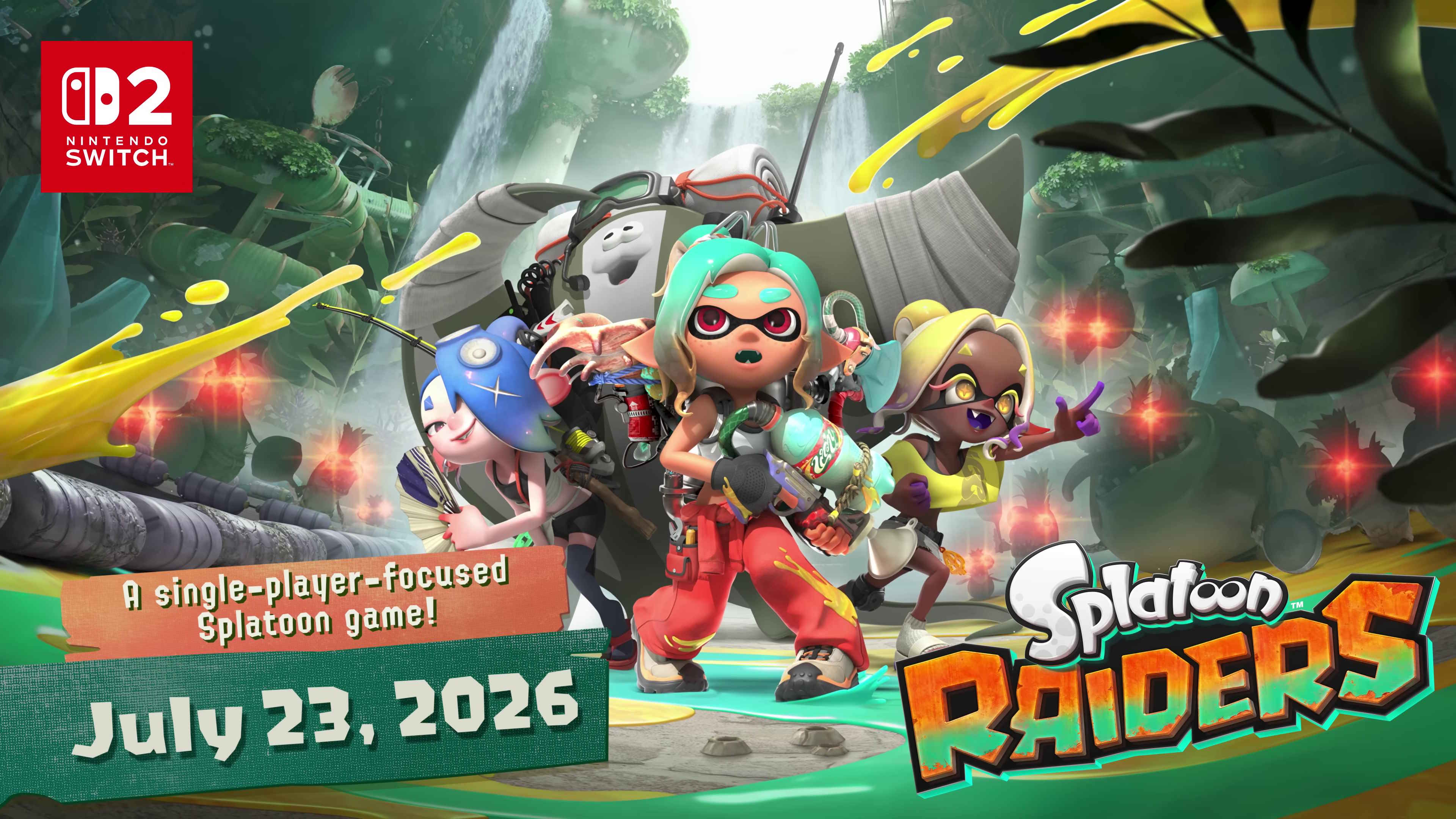 Splatoon Raiders Promo
