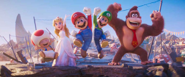 Super Mario Bros Movie Ending Characters