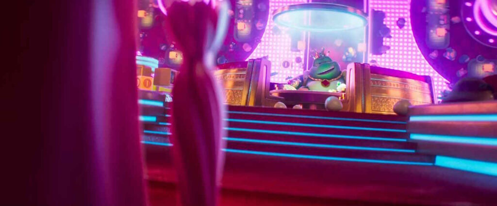 Peach meets Wart in the Super Mario Galaxy Movie