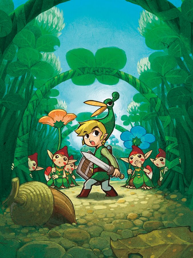 The Minish Cap Minish Village Artwork