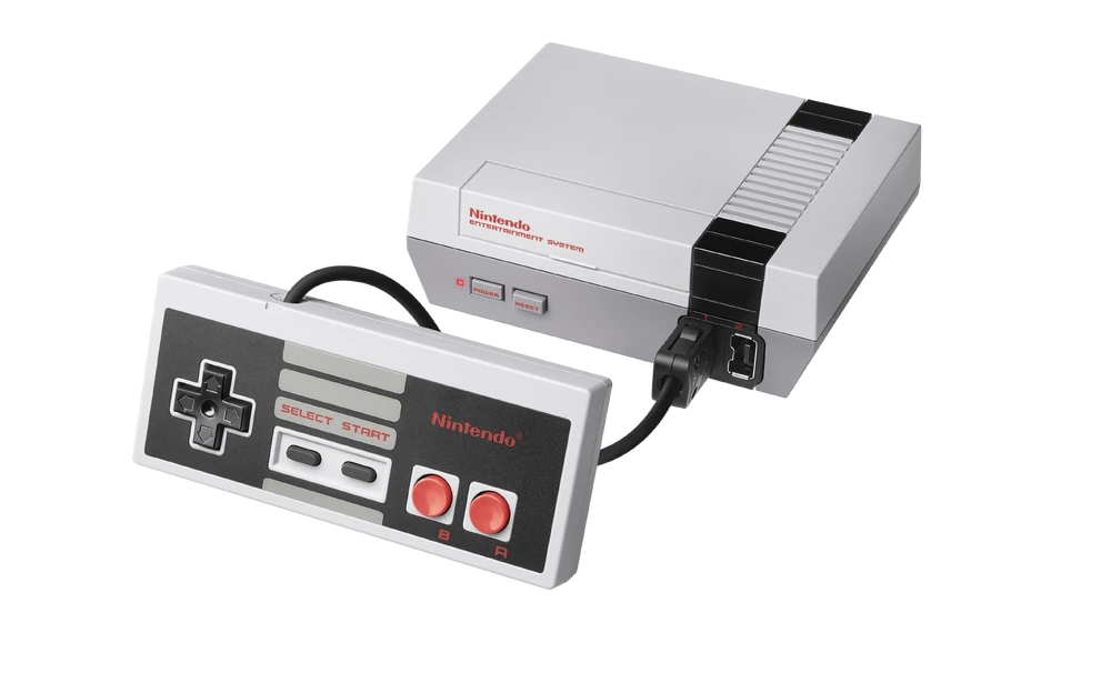 NES Classic with controller