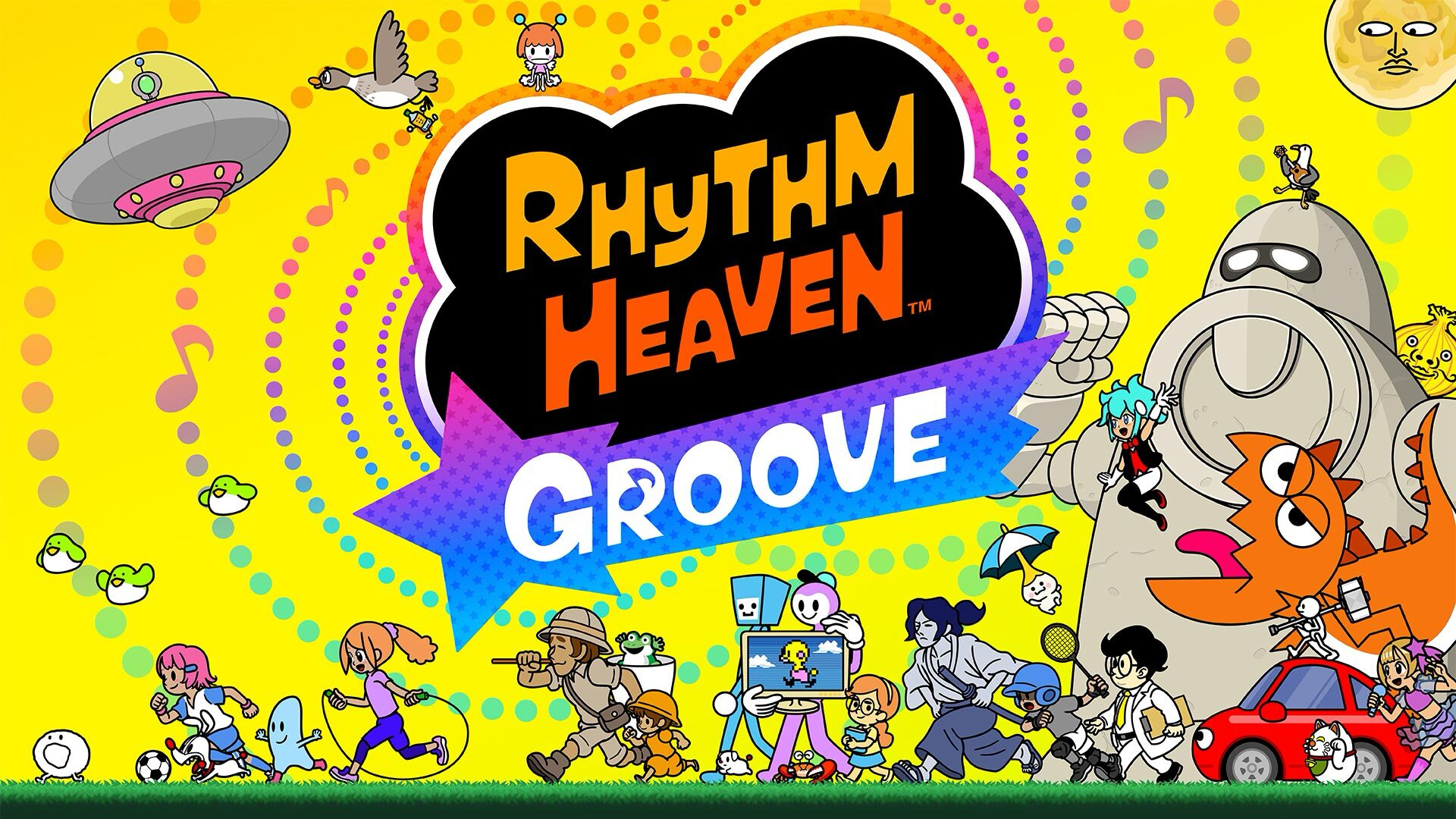 Rhythm Heaven Groove Key Art