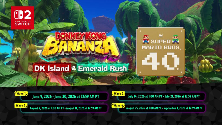 DK Bananza Mario Anniversary Event
