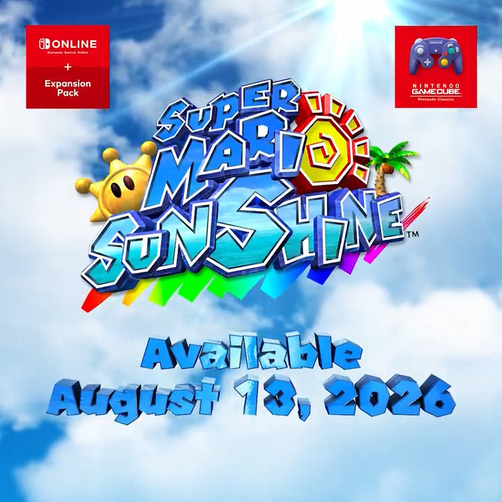 Mario Sunshine Nintendo Classics