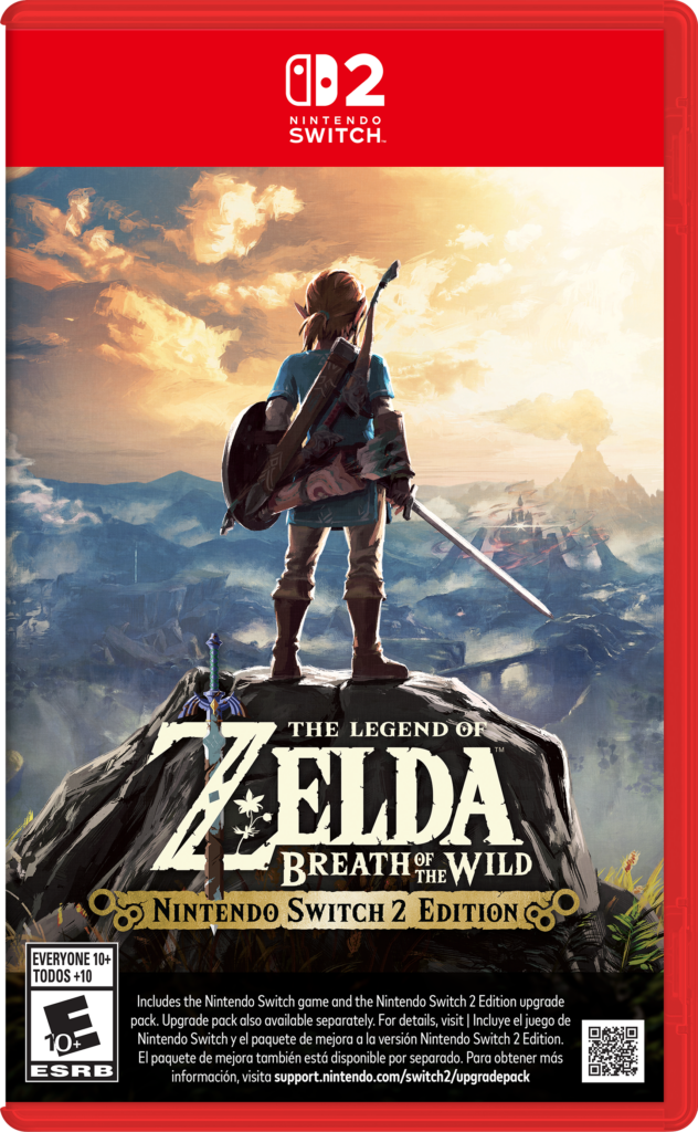 The Legend of Zelda: Breath of the Wild - Nintendo Switch 2 Edition Box Art
