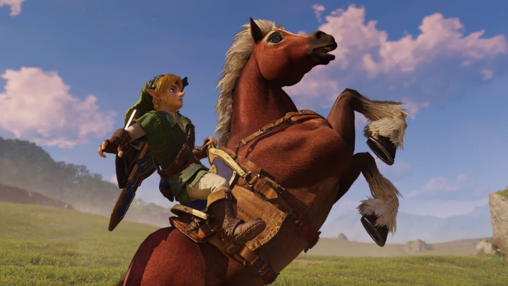 Adult Link Rides Epona